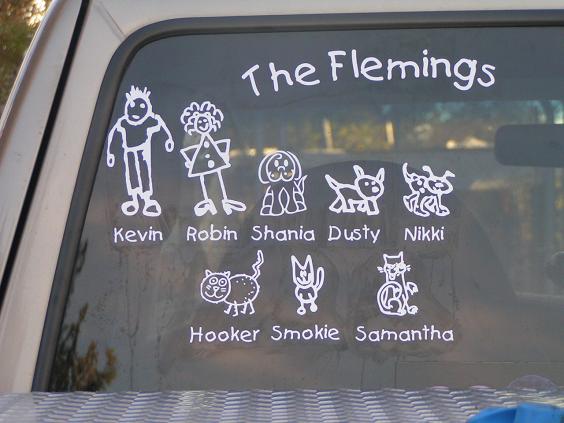 family sticker cut and paste